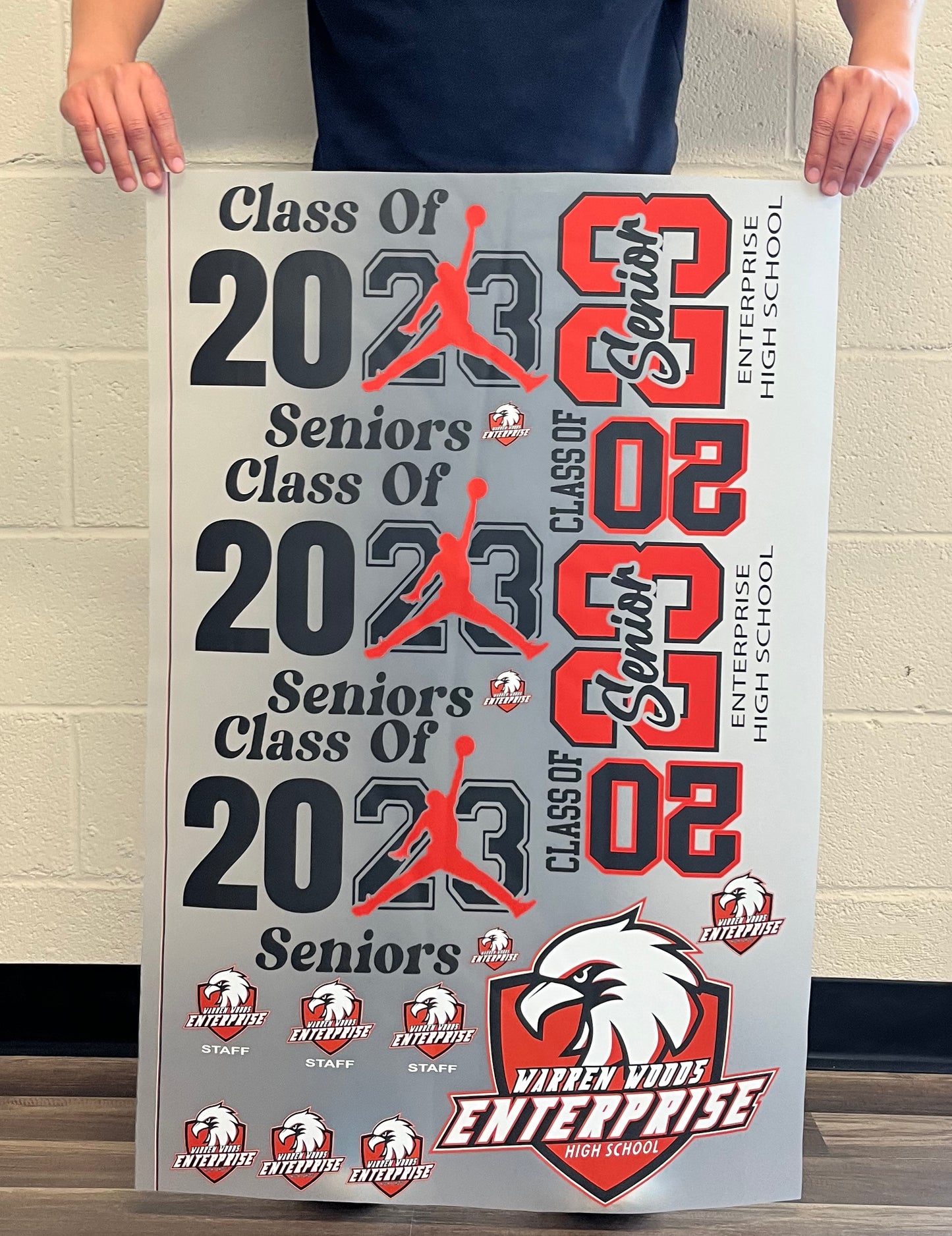 22 Inch X 36 Inch Custom Gang Sheets